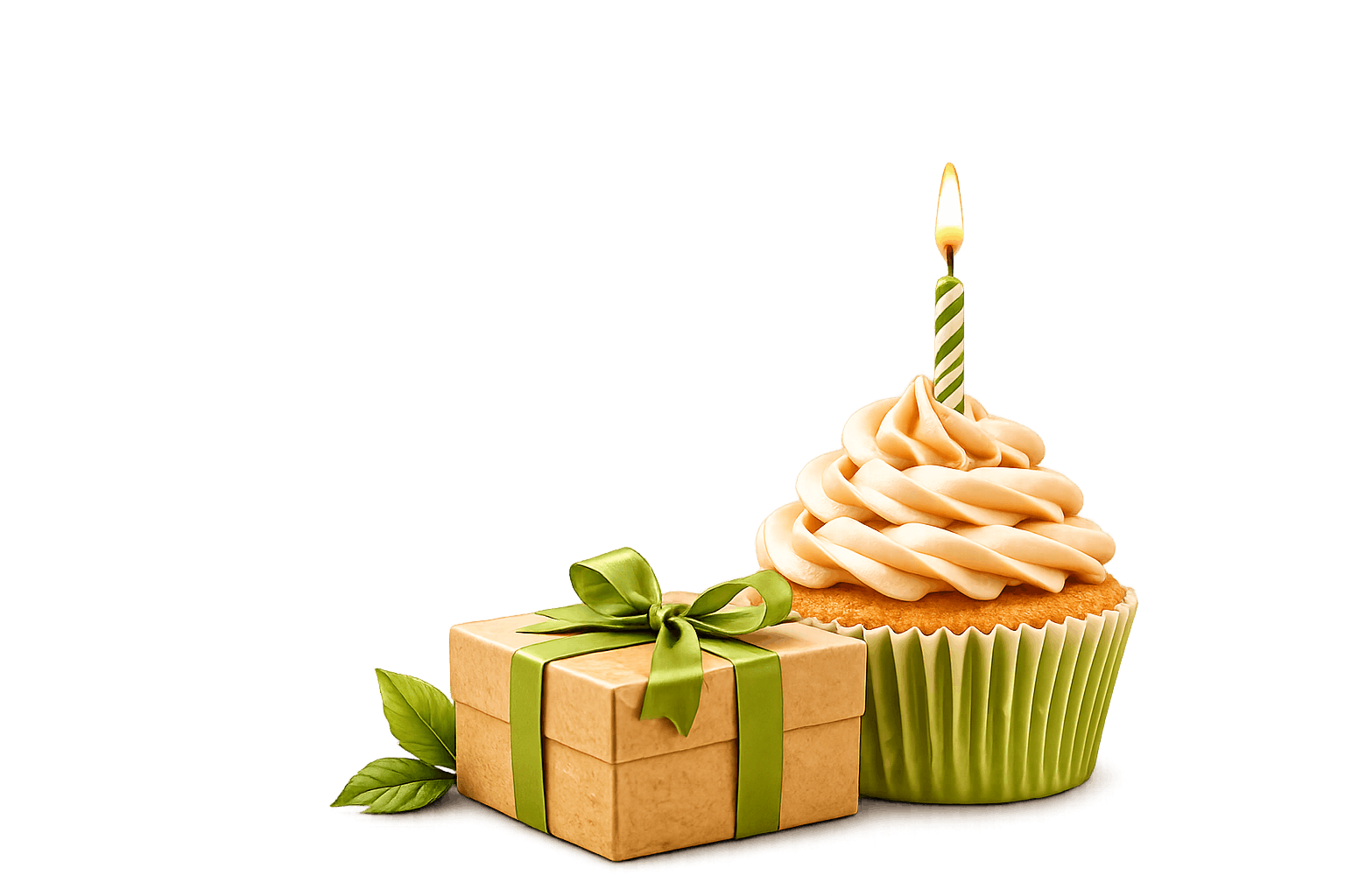 Cupcake d’anniversaire et cadeau Pur Vitaé