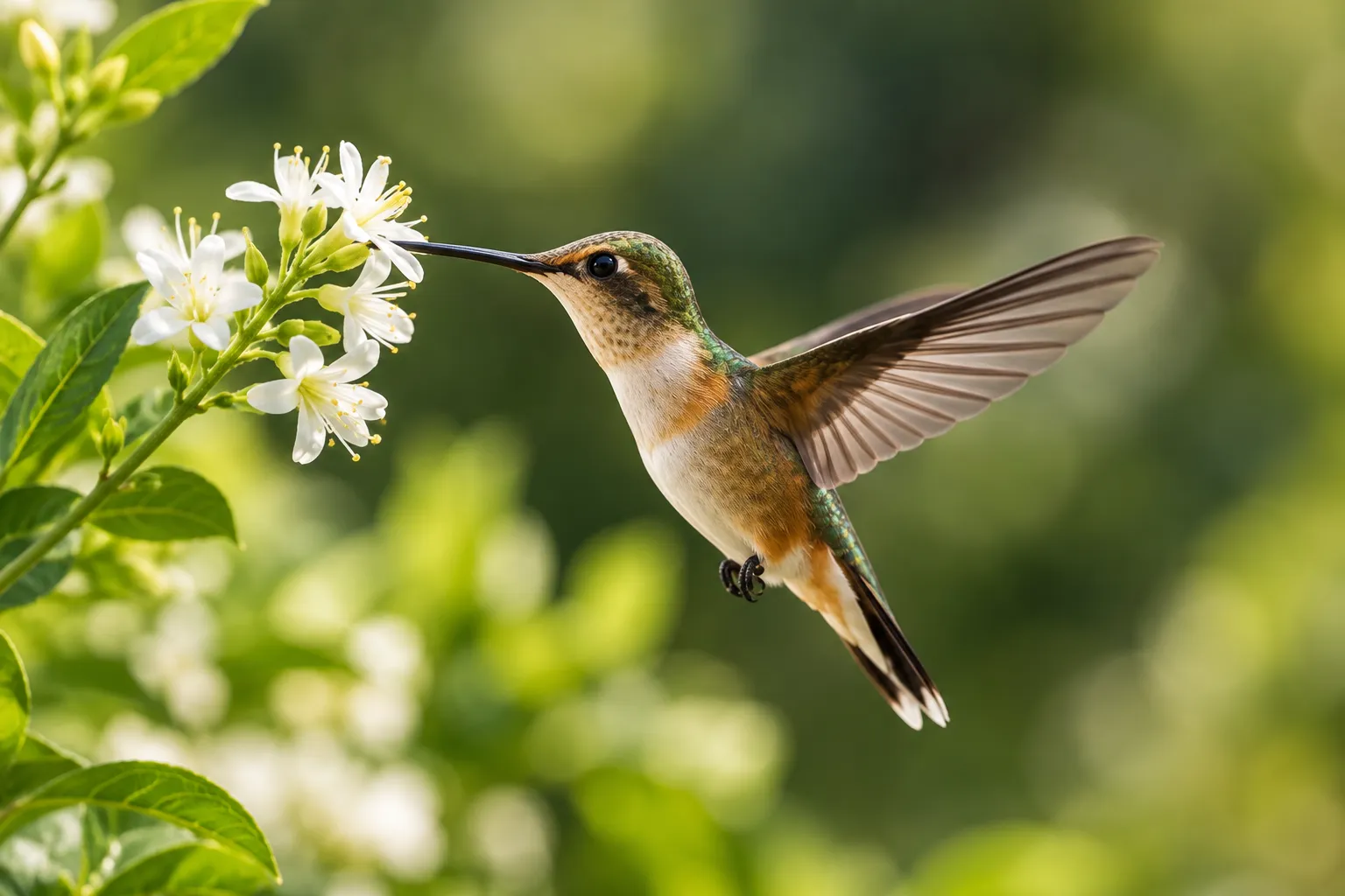 Colibri, symbole de Pur Vitaé